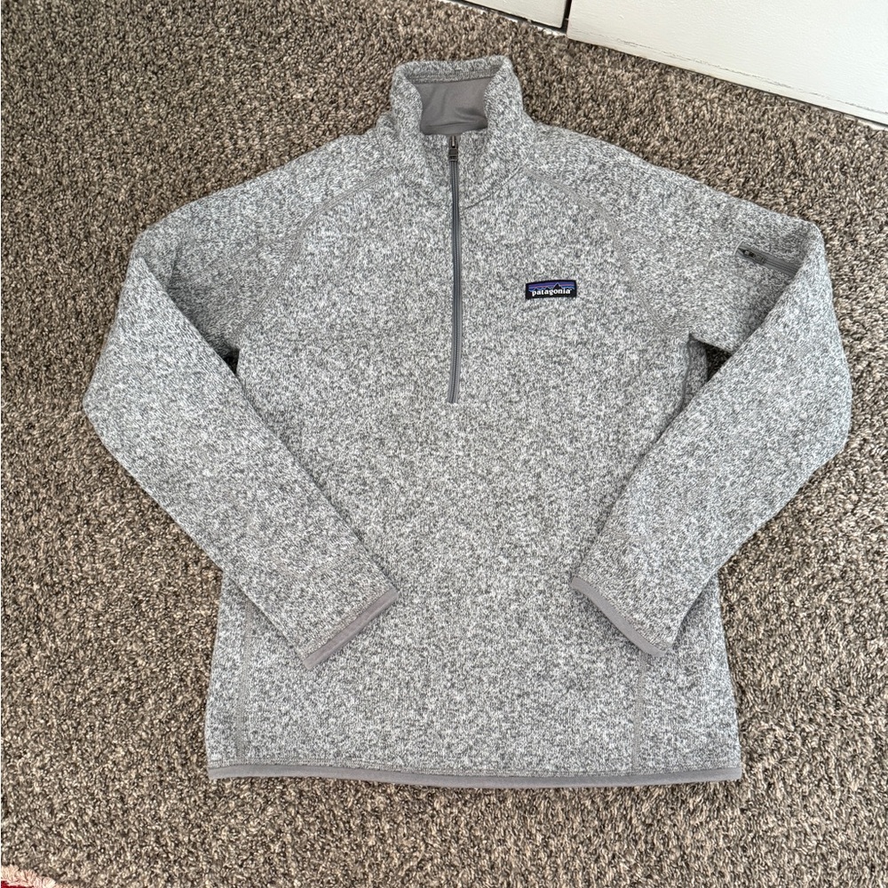 Patagonia Gray Better Sweater Quarter Zip